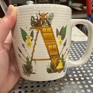 Disney Adventureland Mug with Tribal Mask Design